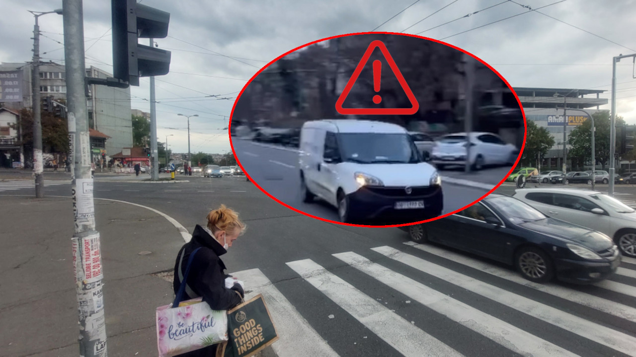 GREŠKA ILI BAHATOST? Scena sa ulice razbesnela Beograđane