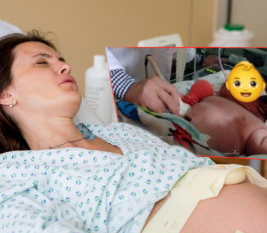 РОДИЛА СИНА ОД 7 КГ: Беба је превремена (ФОТО)