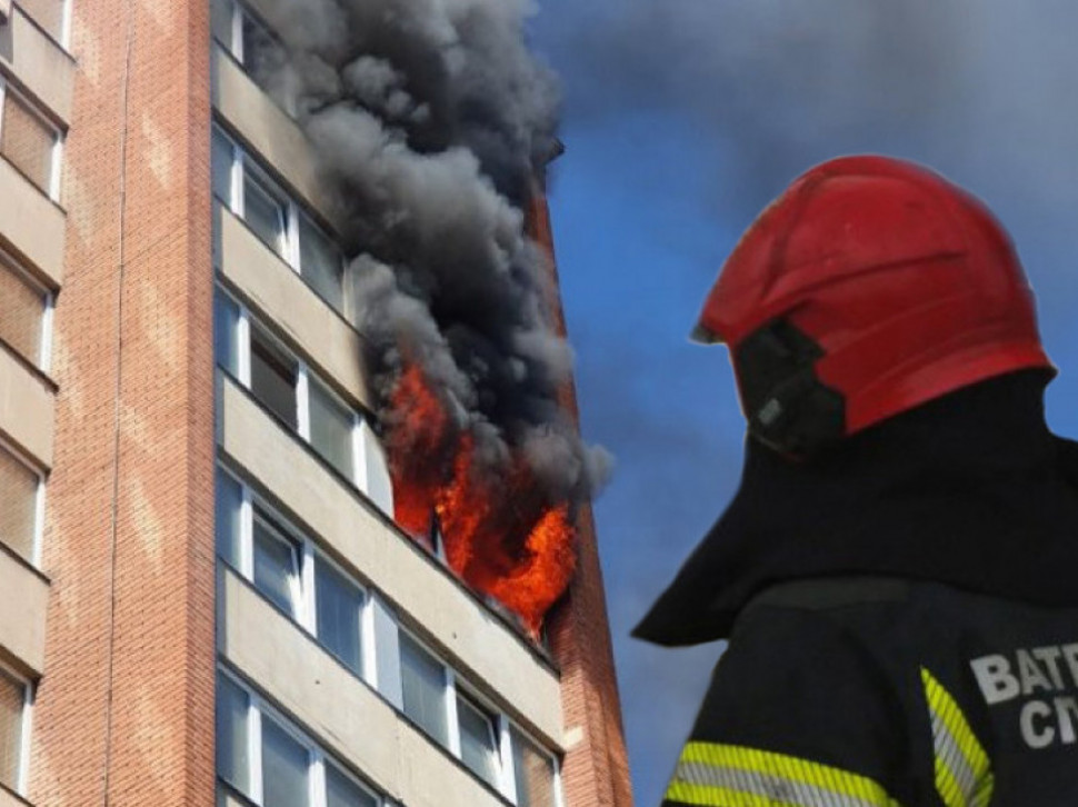 POŽAR NA ZVEZDARI: Plamen zahvatio stan, povređen muškarac