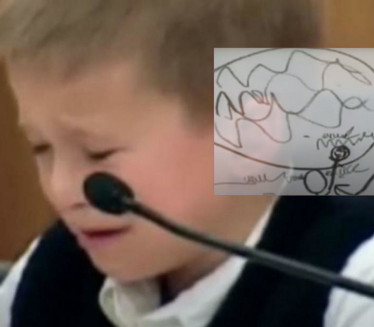Због цртежа дечака (7) мајка је осуђена на ДОЖОВТНУ РОБИЈУ