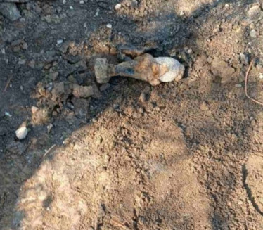Радници пронашли минобацачку гранату у Волгиној улици