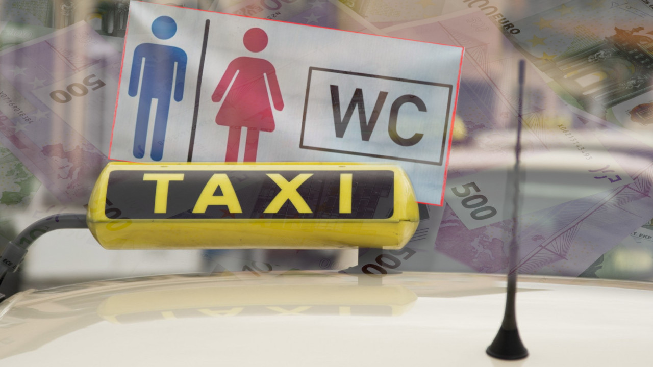 Таксиста ће морати да плати казну од 500 евра због тоалета