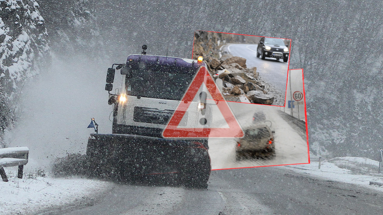 UPOZORENJE ZA VOZAČE: Mogući odroni i poledica
