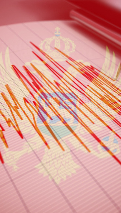 ZEMLJOTRES POGODIO CRNU GORU: Epicentar jačine 3,1 Rihtera