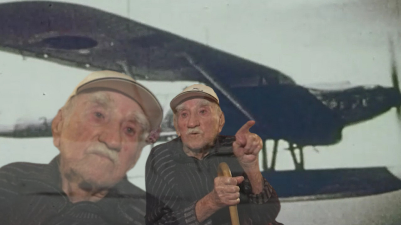 Деда Шане (101) из Миријева био је пилот у II светском рату