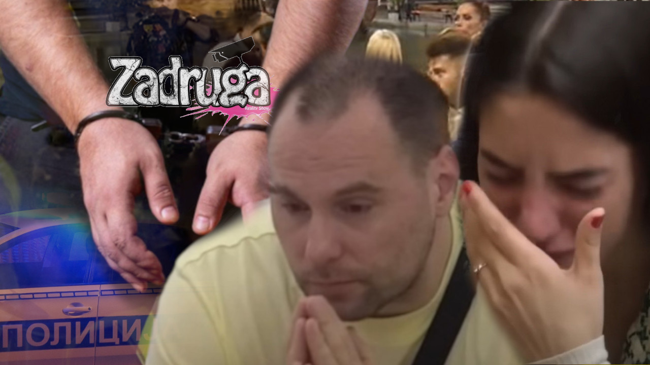 ZVEZDAN PRIVEDEN - Policija ga izvela iz Zadruge (VIDEO)