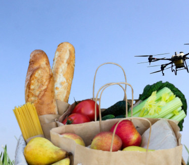 ZA NEPOVEROVATI: Sve više dronova za dostavu hrane u SAD