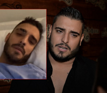 BLED I ISCRPLJEN: Darko Lazić ponovo završio u bolnici (FOTO)