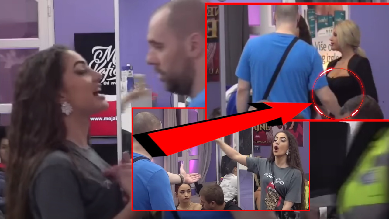 ШОК СНИМАК! Звездан у налету беса гурнуо водитељку "Задруге"