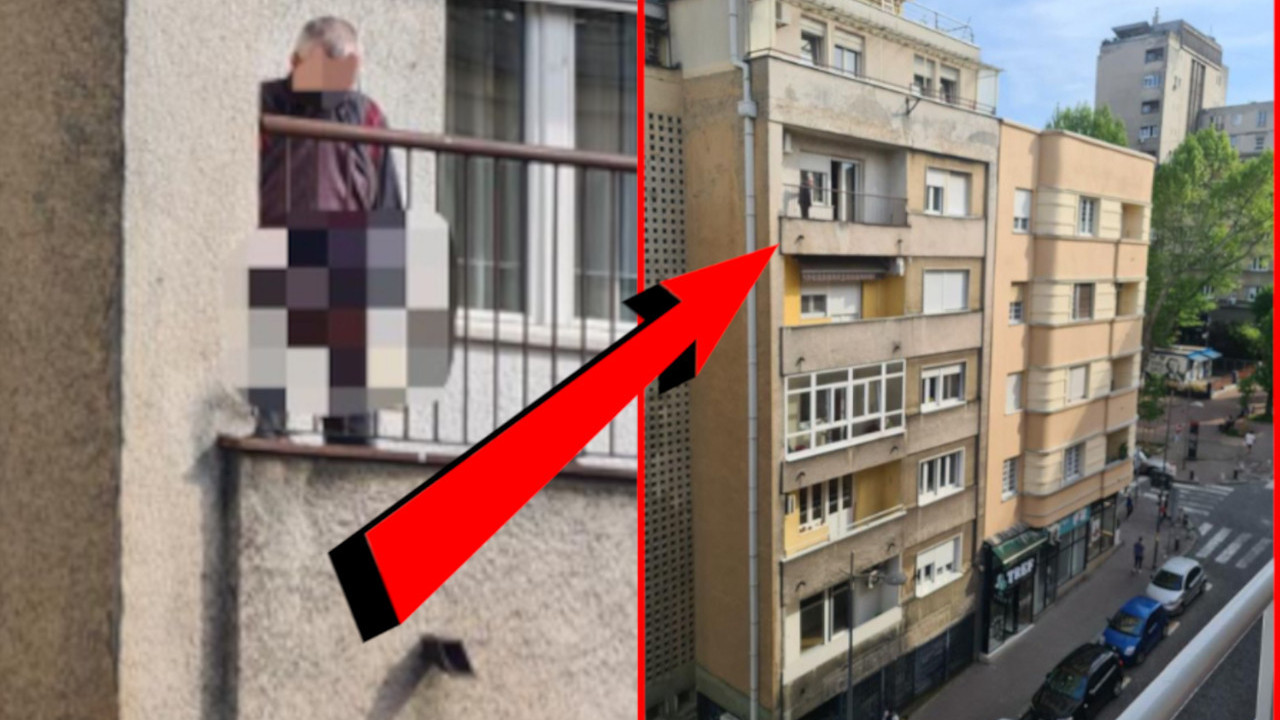 PRIZOR BRUKA BEOGRAD: Urinirao sa terase po prolaznicima