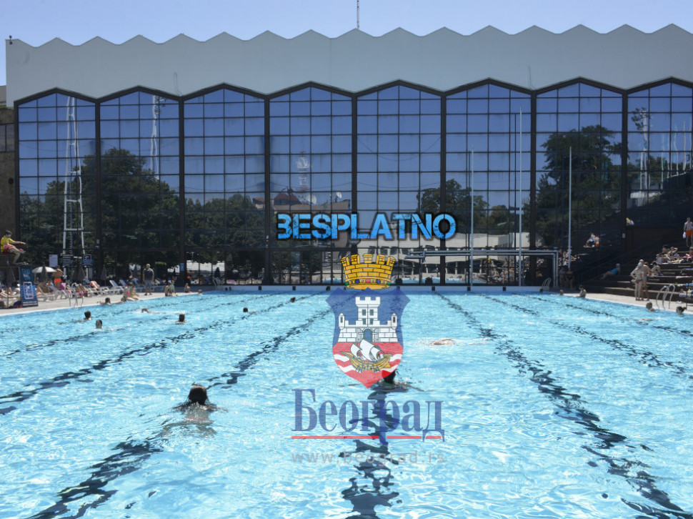 NOVINA: Beogradski otvoreni bazeni - BESPLATNI ovog leta