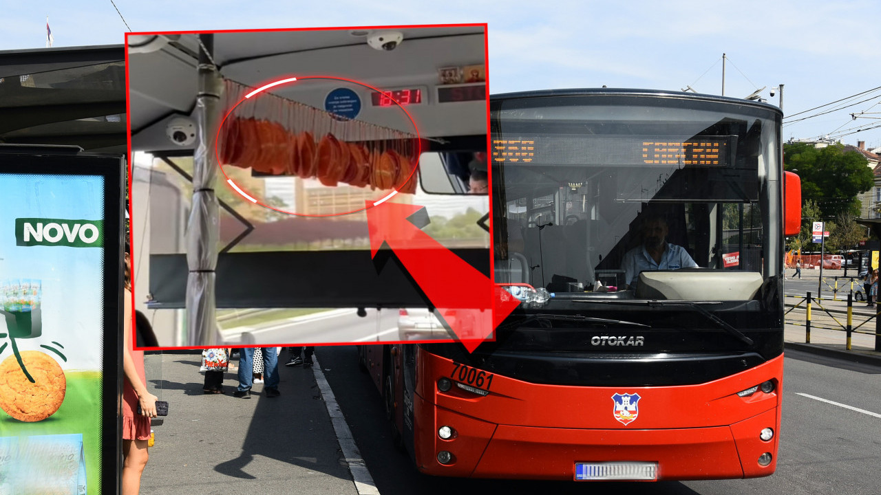 Путници у БГ-у чуду гледали шта је возач окачио изнад главе