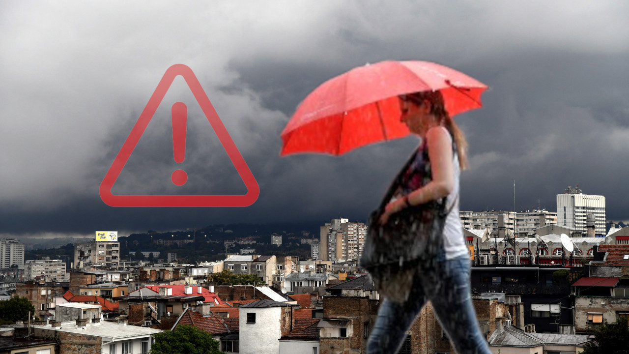 ПАДАВИНЕ ТОКОМ НОЋИ: Упозорење РХМЗ-а - ускоро киша