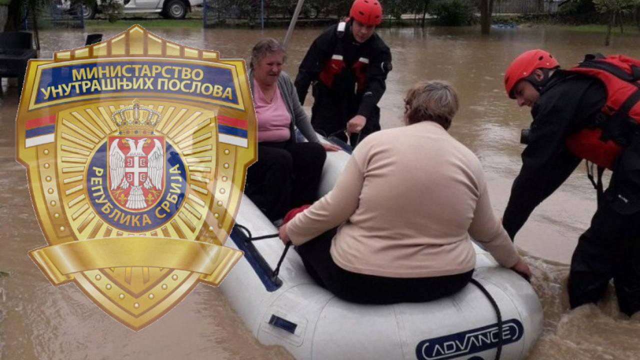 МУП издао упутство за понашање током поплава