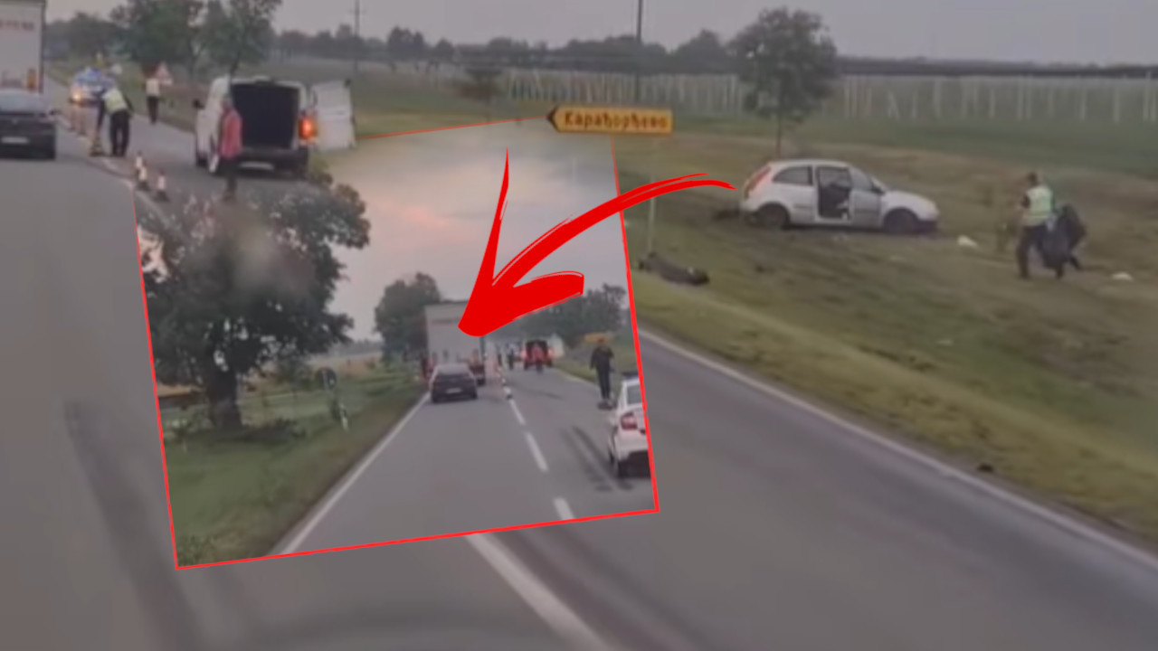 U RASKRSNICU UŠLI BEZ STAJANJA: Detalji nesreće kod B. Topole