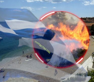 VATRA STIGLA DO PREDGRAĐA ATINE: Užasni požari u Grčkoj