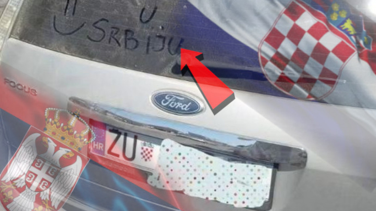 ХРВАТ ПАРКИРАО У КРУШЕВЦУ Ову поруку на колима није очекивао