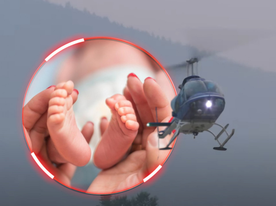 ХИТНО: Беба из Сарајева хеликоптером транспортована за БГ