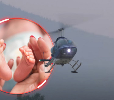 ХИТНО: Беба из Сарајева хеликоптером транспортована за БГ