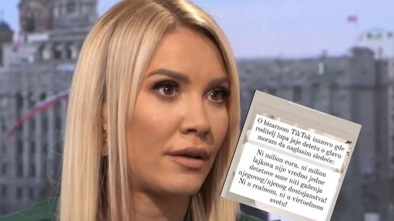 VODITELJKA ZGROŽENA: Isprozivala roditelje zbog Tiktok trenda