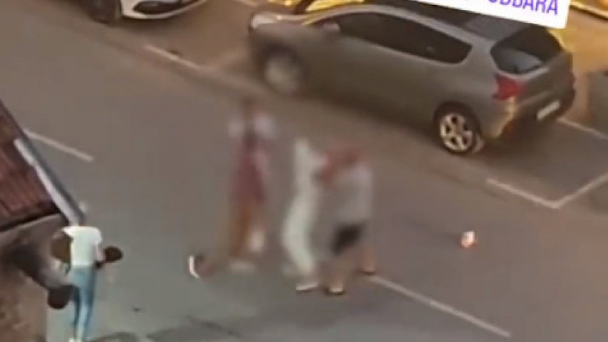 UZNEMIRUJUĆE Muškarac nokautirao ženu nasred ulice u N. Sadu