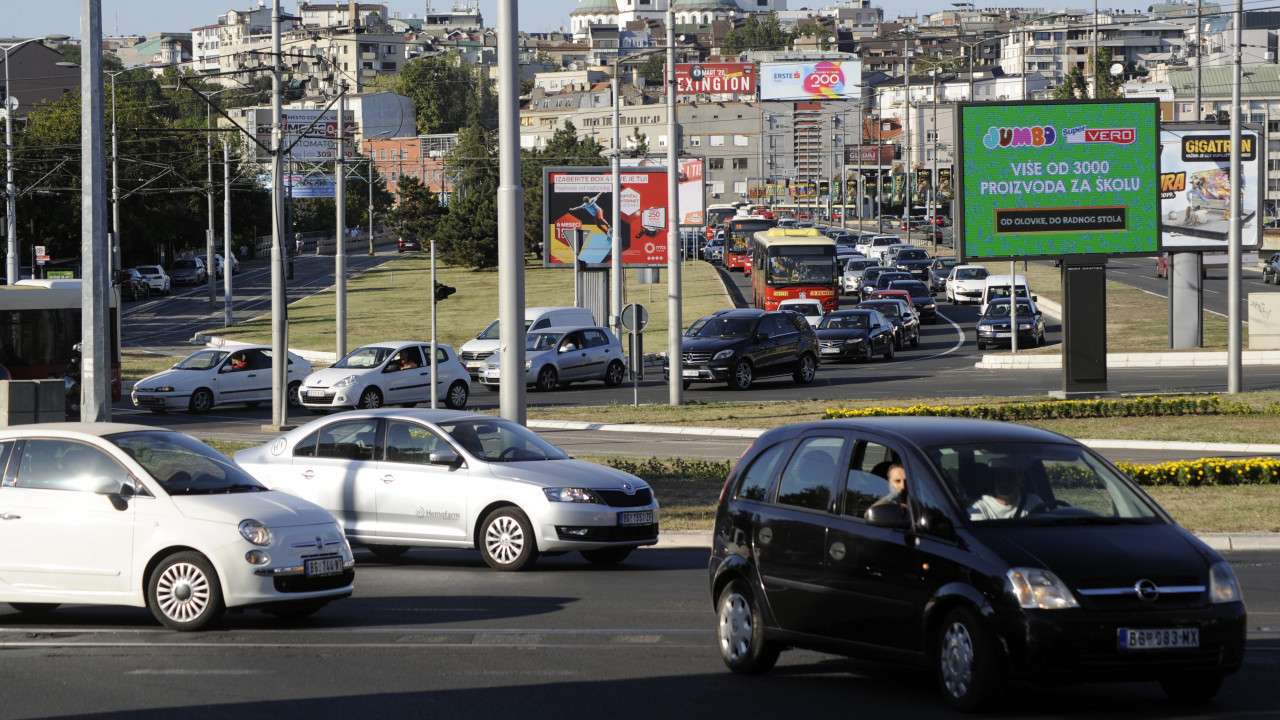 KOLAPS NA AUTOKOMANDI: Saobraćaj otežan u ovim delovima BG-a