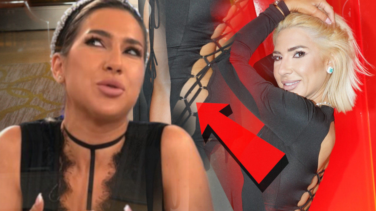 JOVANA BEZ DONJEG VEŠA: Žestoka haljina otkrila previše