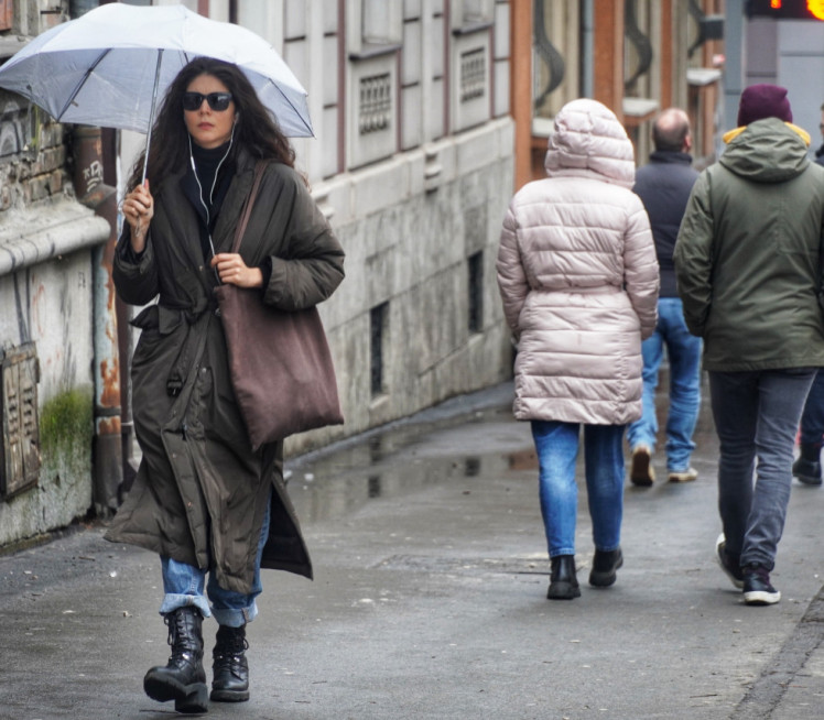 Danas OBLAČNO, ponegde sa slabom KIŠOM