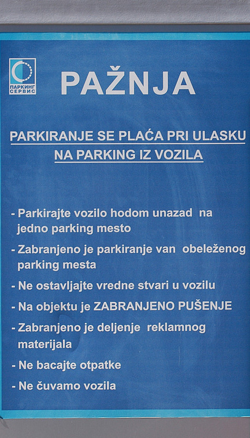 EVO KOJIM DANIMA Besplatno parkiranje u BG-u tokom  praznika