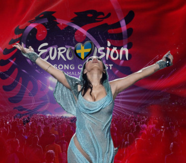 АЛБАНИЈА ДАЛА БЕСУ: Бујно попрсје и дубок шлиц на Евровизији