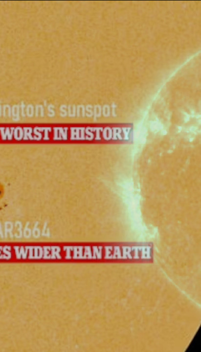 УДАРИ: Најгора КАНИБАЛСКА соларна олуја,није је било 165лета