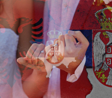 ДА ТИ РАЂАМ ДЕЦУ НА ТВОМ КОСОВУ: Албанка се удала за Србина