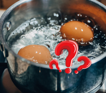 Da li jaja ODMAH staviti u vodu ili tek kada ona PROKLJUČA?