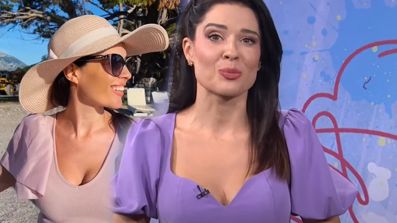 Voditeljka u kratkom šortsu na plaži - očarala lepotom