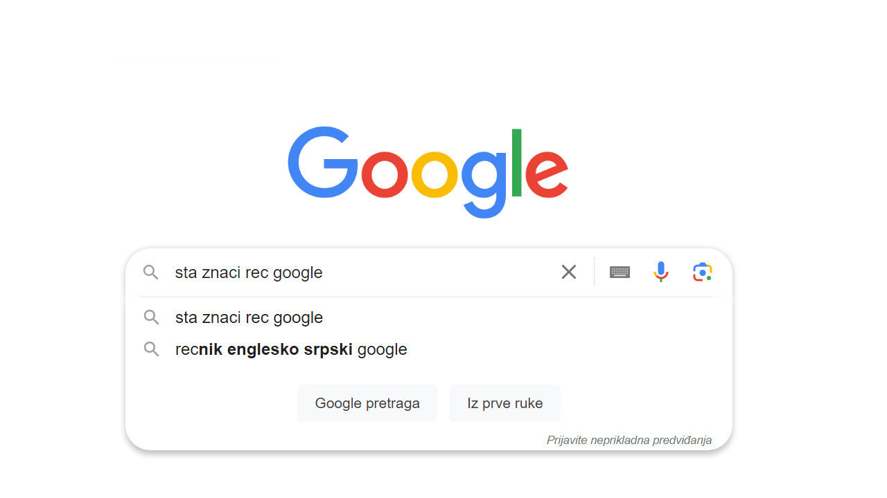 Većina NE ZNA šta znači reč "Gugl"! A tek da vidite PRVO ime