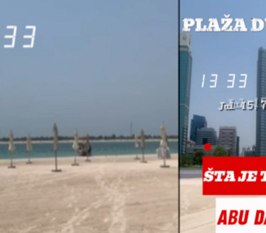 PLAŽA DUHOVA: Šta se to dešava u Abu Dabiju? (VIDEO)