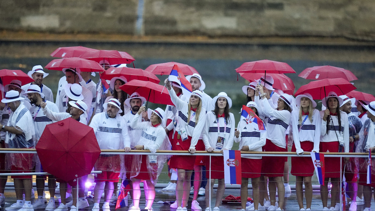 Srpski olimpijski tim predstavljen na otvaranju Igara u Parizu