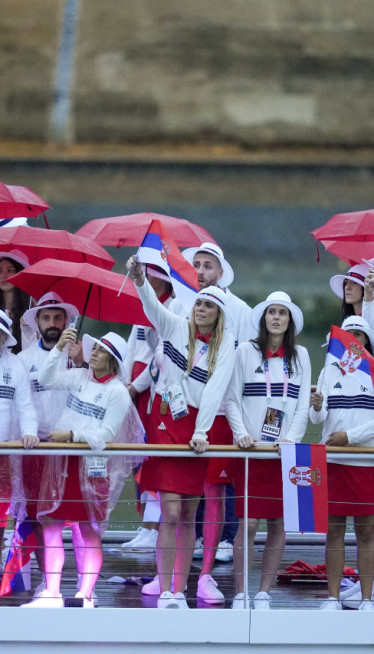 Srpski olimpijski tim predstavljen na otvaranju Igara u Parizu