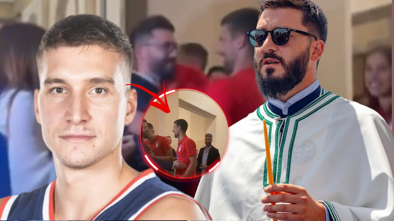 Bogdan naleteo GLAVOM na sveštenika (VIDEO)