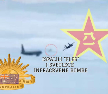 VOJSKA KINE OBJAVILA VIDEO Presreli borbeni avion Australije