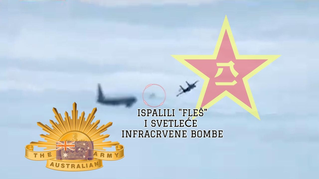 VOJSKA KINE OBJAVILA VIDEO Presreli borbeni avion Australije