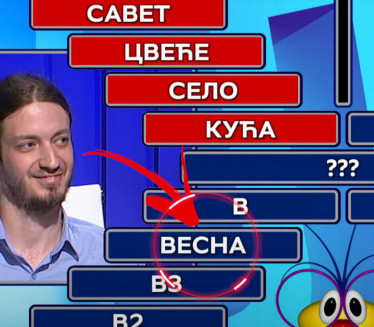 УРНЕБЕС Реч "Весна" у "Асоцијацијама", шта је такмичар рекао