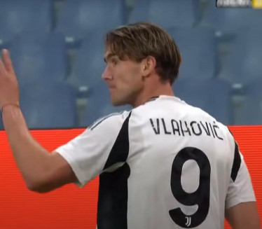 BRUJI ITALIJA: Vlahović o načinu na koji je proslavio gol