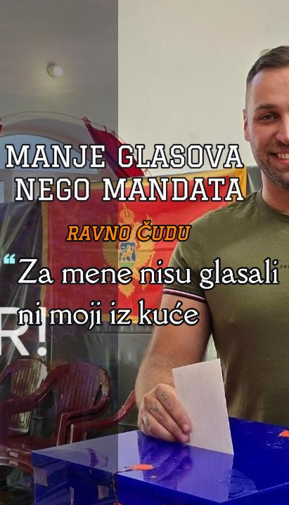 МАЊЕ ГЛАСОВА НО МАНДАТА: Ко је Миљан Поповић о ком прича ЦГ?