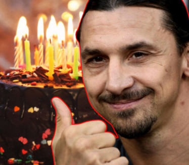 PRAVA ZVER: Vidite šta je Zlatan poklonio sebi za rođendan