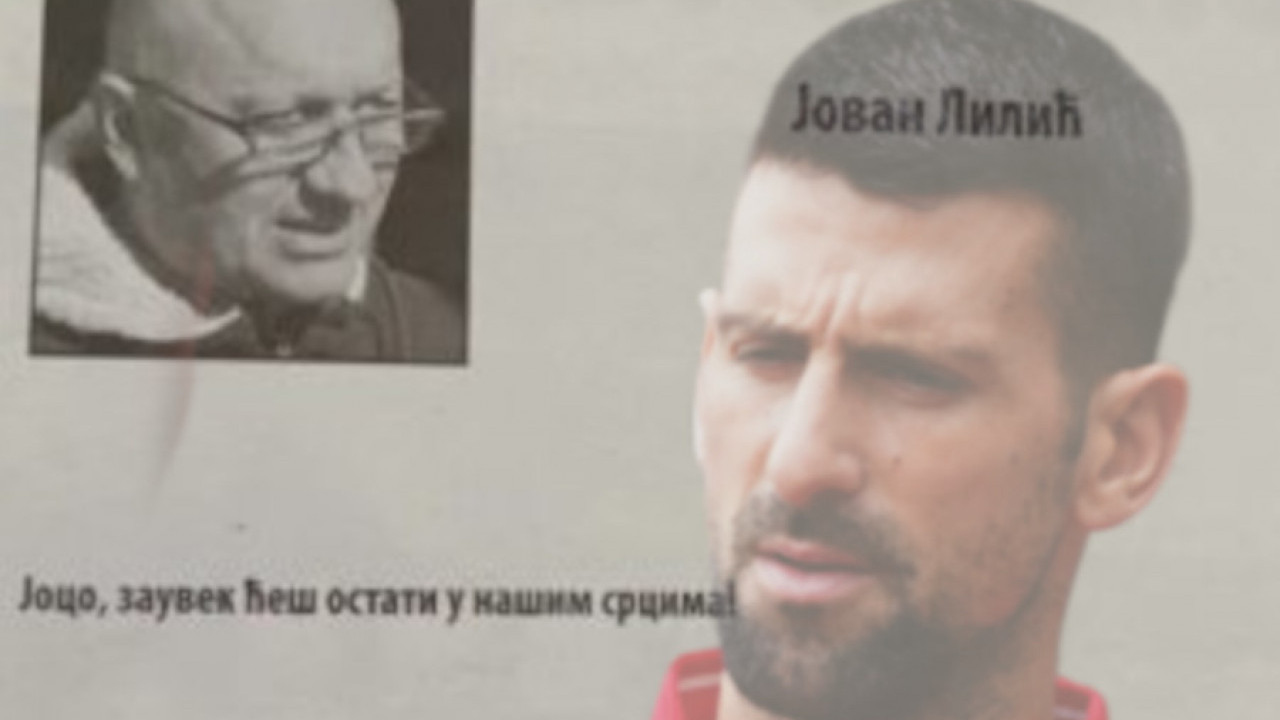 NOLE OBJAVIO ČITULJU: Dirljivim rečima se oprostio od trenera