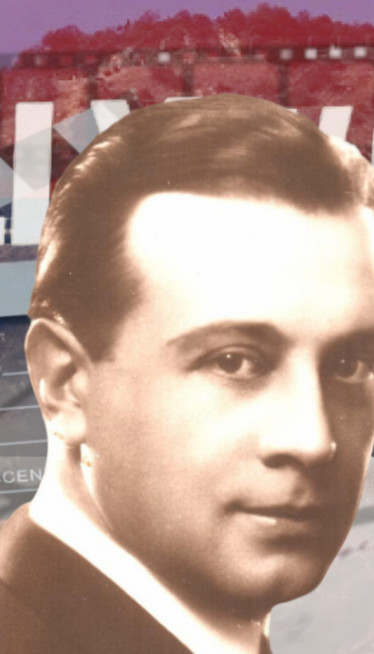 ПРВИ СРБИН СВЕТСКИ ГЛУМАЦ Акценат проблем, аутограм-ћирилица