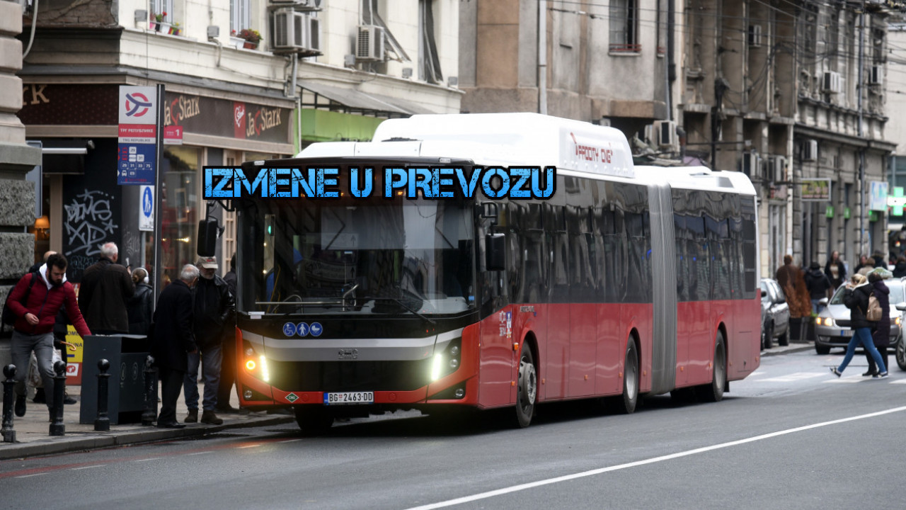 PAŽNJA Izmene u gradskom prevozu zbog godišnjice oslobođenja BG