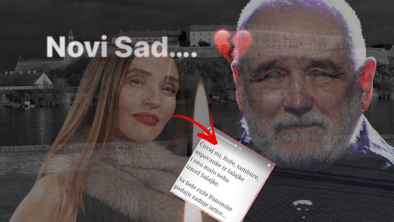 LOLA BALAŠEVIĆ CITIRALA OCA: "Čuvaj mi Bože Novi Sad"