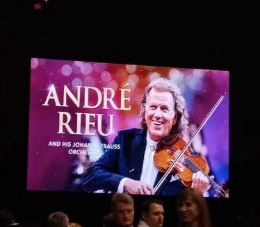 Violinista Andre Riju oduševio punu Beogradsku arenu